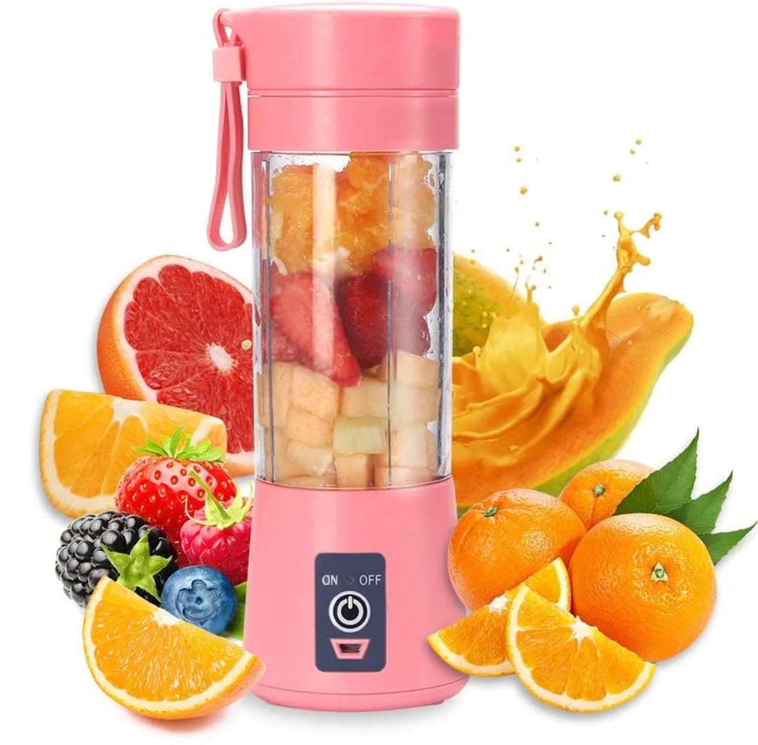 Portable USB Rechargeable Mini Blender – Personal Smoothie & Juice Maker