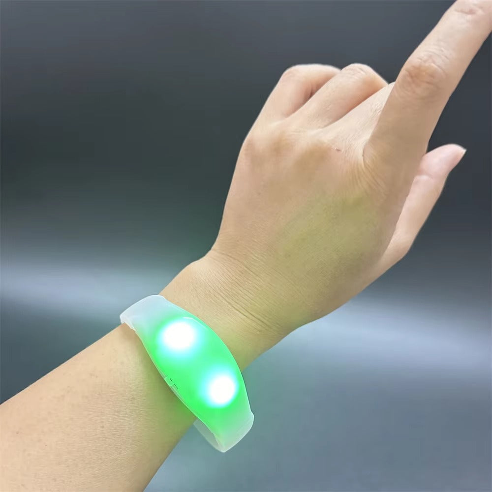 LED Light-Up Event Wristband – Customizable Flashing Bracelet