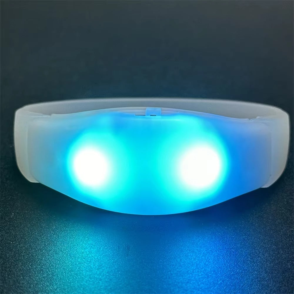 LED Light-Up Event Wristband – Customizable Flashing Bracelet