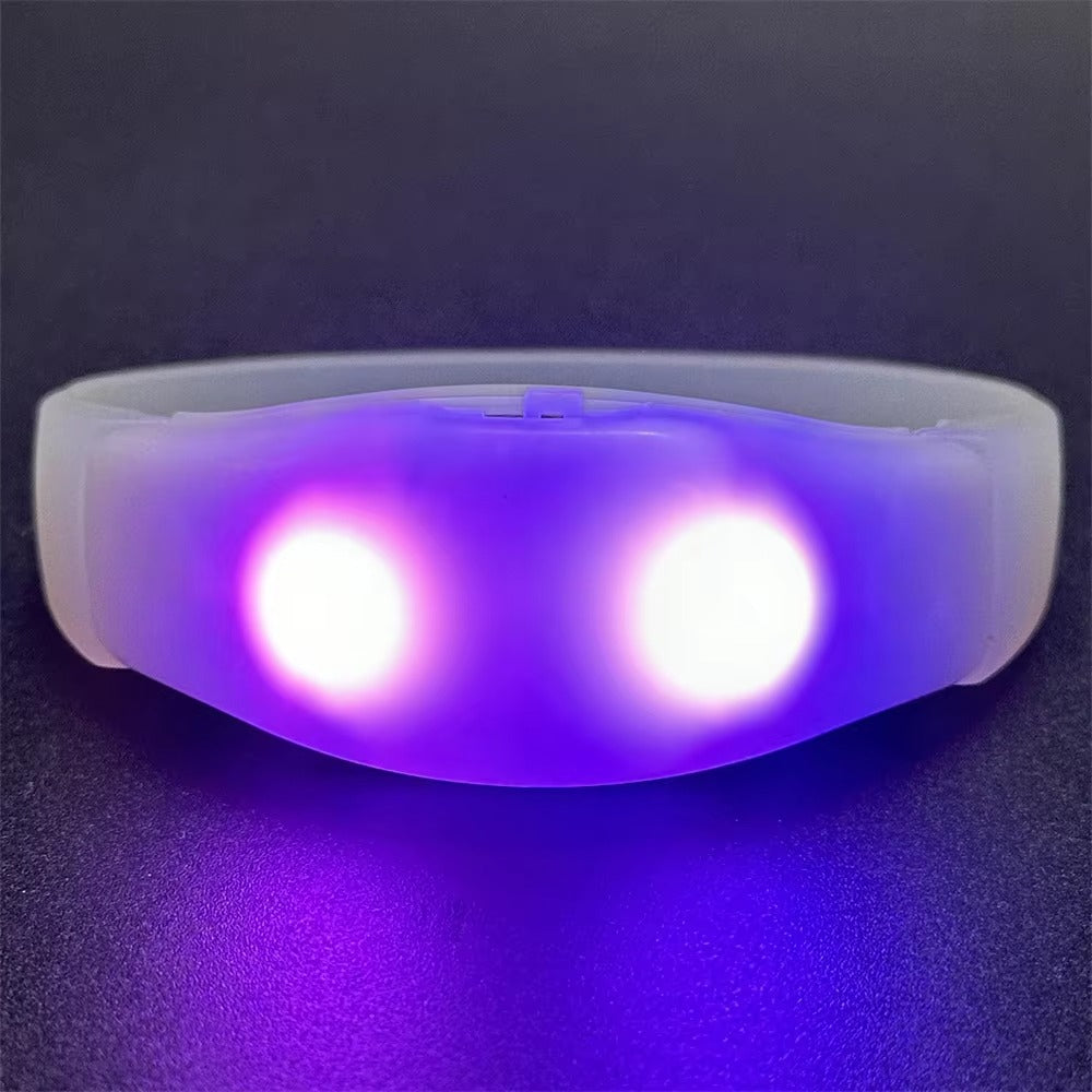 LED Light-Up Event Wristband – Customizable Flashing Bracelet