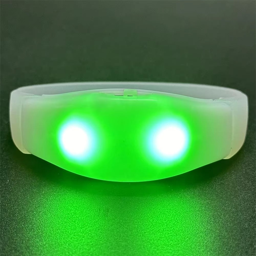 LED Light-Up Event Wristband – Customizable Flashing Bracelet