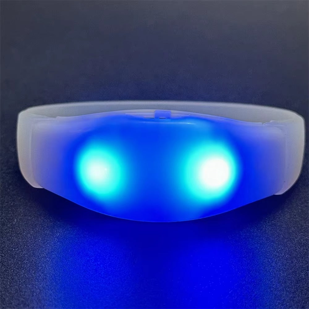 LED Light-Up Event Wristband – Customizable Flashing Bracelet