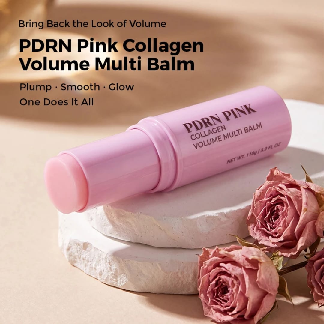PDRN Pink Collagen Multi Balm Stick – Hydrating & Firming Skin Balm