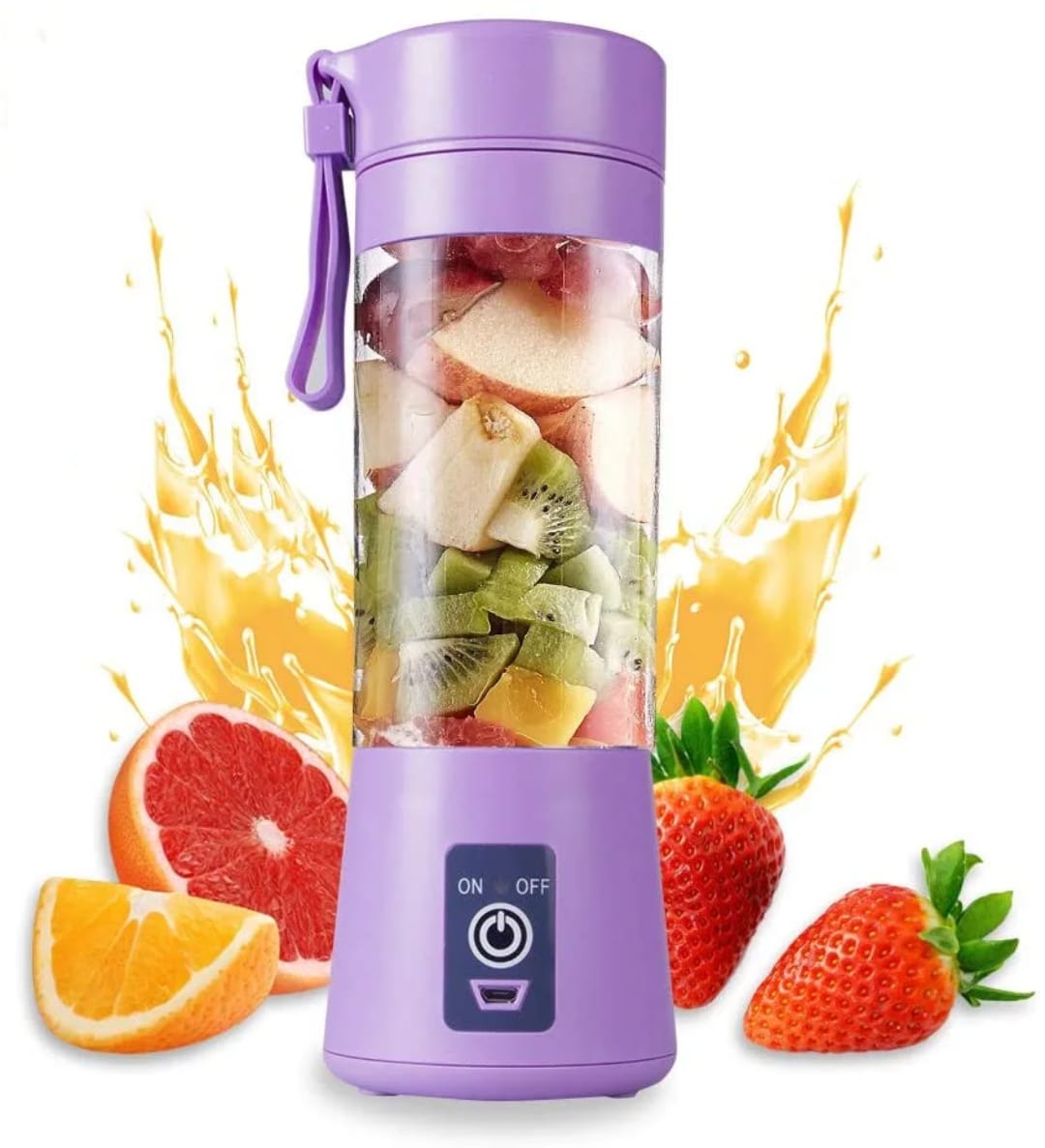 Portable USB Rechargeable Mini Blender – Personal Smoothie & Juice Maker